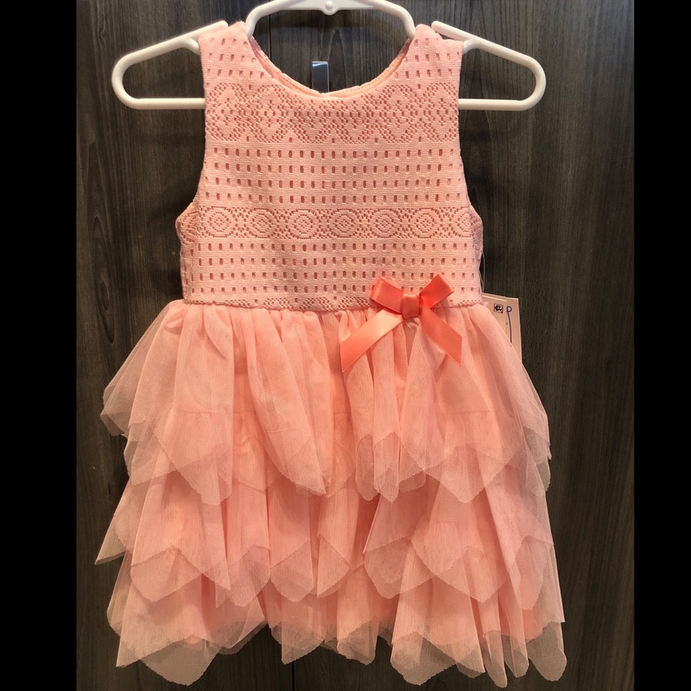 Marmellata Coral Dress Infant girl size 18 months